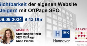 Erfahren Sie, wie Sie mit OffPage SEO die Sichtbarkeit Ihrer Website steigern (Foto: ABAKUS Internet Marketing GmbH)