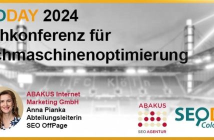 SEODAY Köln 2024: Konferenz zur Suchmaschinenoptimierung und (Foto: ABAKUS Internet Marketing GmbH &  SEO-DAY GmbH)