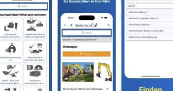 Das Rental-Portal jetzt als App verfügbar - Mieten leicht (Foto: JP-Portal GmbH)