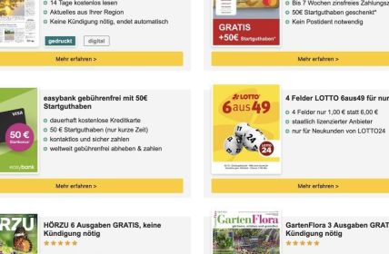 Effizientes Checkout-Marketing verteilt pro Minute 2.000 Leseproben als (Foto: salenti GmbH)